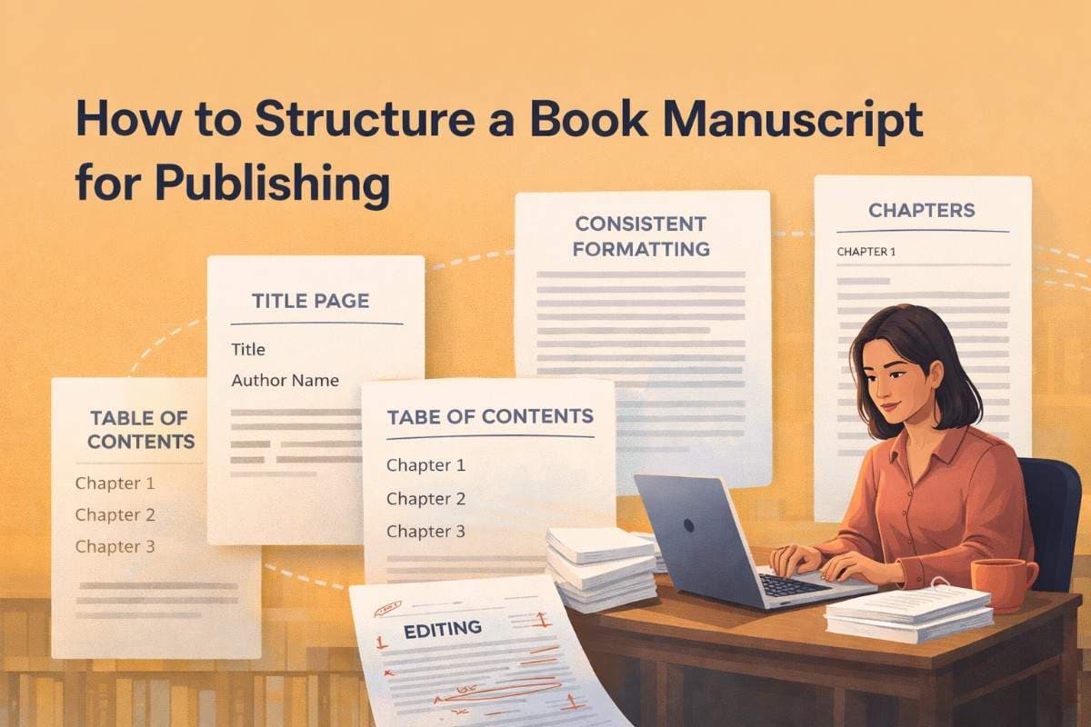 How to Structure a Book Manuscript for Publishing: A Complete Guide for Authors